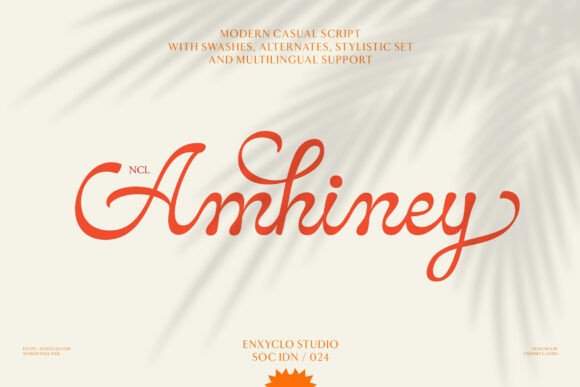 Amhiney Font Review: A Modern Script for Campaigns