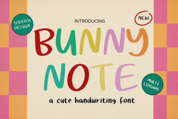 Bunnynote Font: Adding Warmth to Digital Brand Design