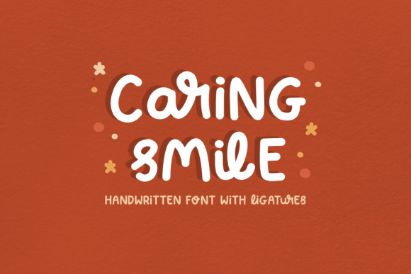Caring Smile: A Playful Handwritten Font for Modern Web Design