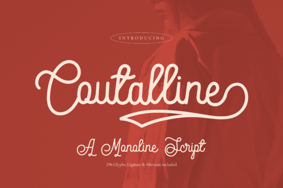 Coutalline Font: Elevating Handmade Labels and Invites