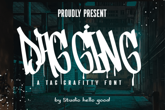 Dagging Font: A Bold Editorial Statement for Modern Typography