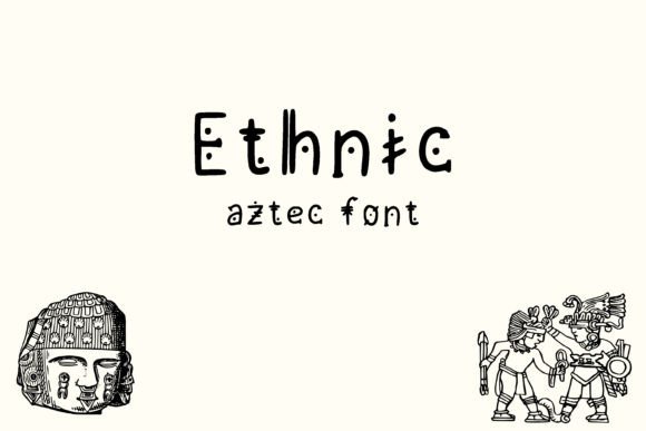 Ethnic Font: Adding Aztec Charm to Editorial Design