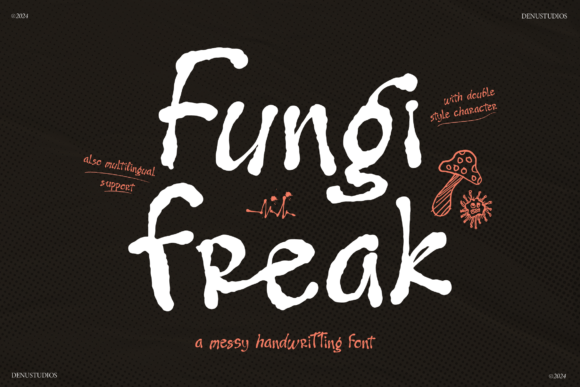 Fungi Freak: The Playful Font That Makes Campaigns Stand Out
