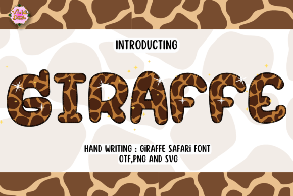 Giraffe Safari Font: Wild Editorial Typography