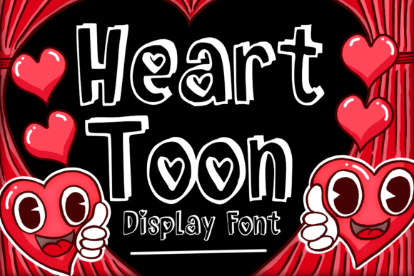 Heart Toon Font: Playful Typography for Editorial Design