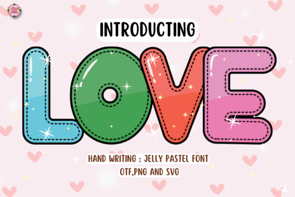 Jelly Pastel Font: A Sweet Typeface for Editorial Design