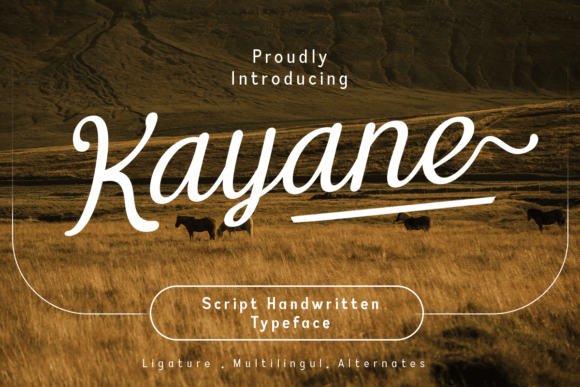 Kayane Font: Elevating Small Business Branding