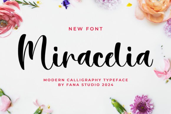 Miracelia: A Script Font That Elevates Marketing Typography