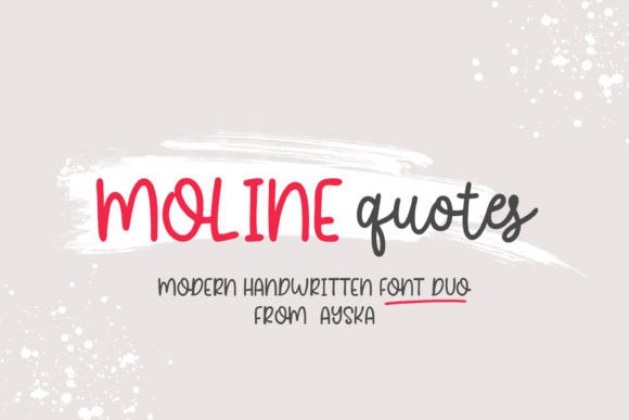 Moline Quotes Duo: A Versatile Font for Web Design
