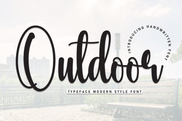 Outdoor Font Review: Fresh Script for Editorial Design