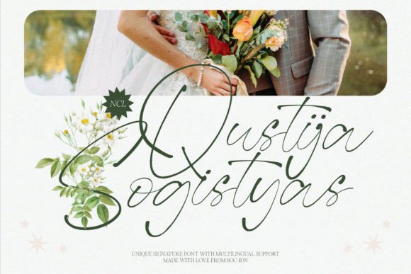 Qustija Sogistyas: A Signature Script Font That Elevates Brand Identity