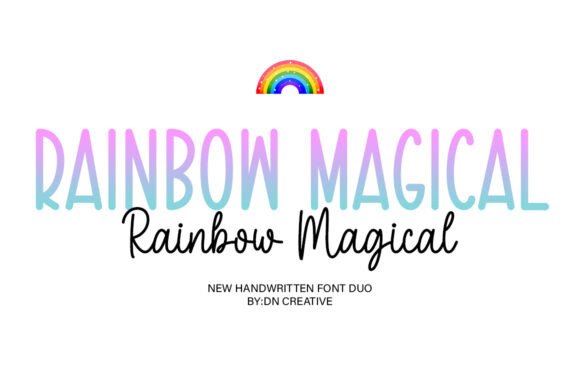 Rainbow Magical Duo Font: A Campaign Design Review