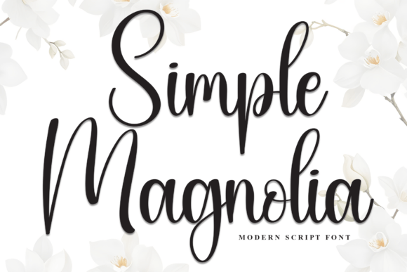 Simple Magnolia: A Web Designer’s Take on Using a Playful Script Font for Digital Branding