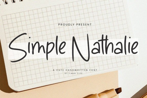 Simple Nathalie Font: A Designer’s Branding Test