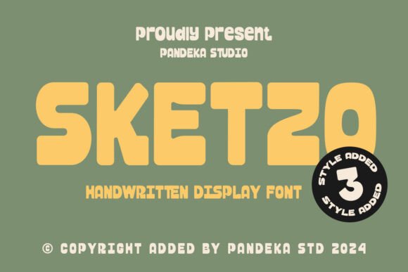 Sketzo Font Review: Playful Handwritten Display Type