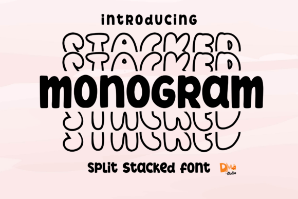 Stacked Monogram Font: A Web Designer’s Layout Review