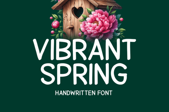 Vibrant Spring Font: Elevating Digital Brand Layouts