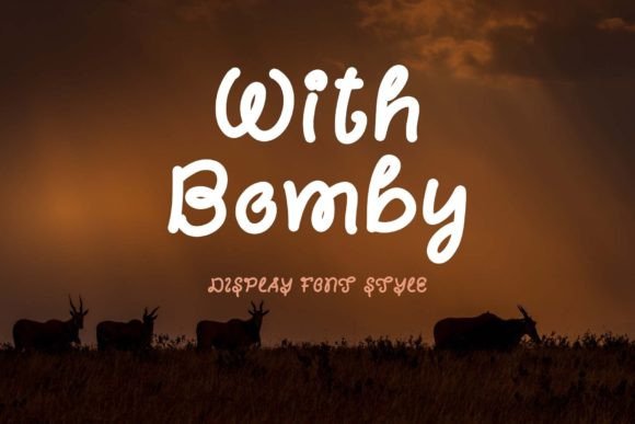 With Bomby Font: A Handwritten Typeface for Branding
